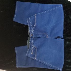 CHAPS Vintage Jeans with Embroidered Buck Deer-EC-No Size Tag